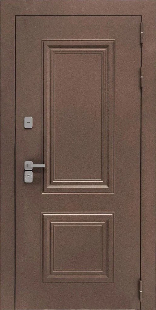 Входная дверь ДвериПРО Д-68 СБ-3 листв. бел. (21 беленый дуб) DPRO201418 внешняя сторона